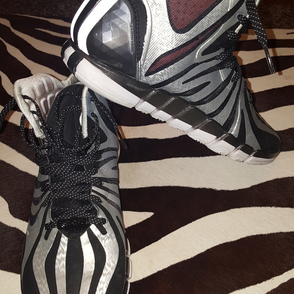 Adidas Derrick Rose Zebra Geofit Sneakers